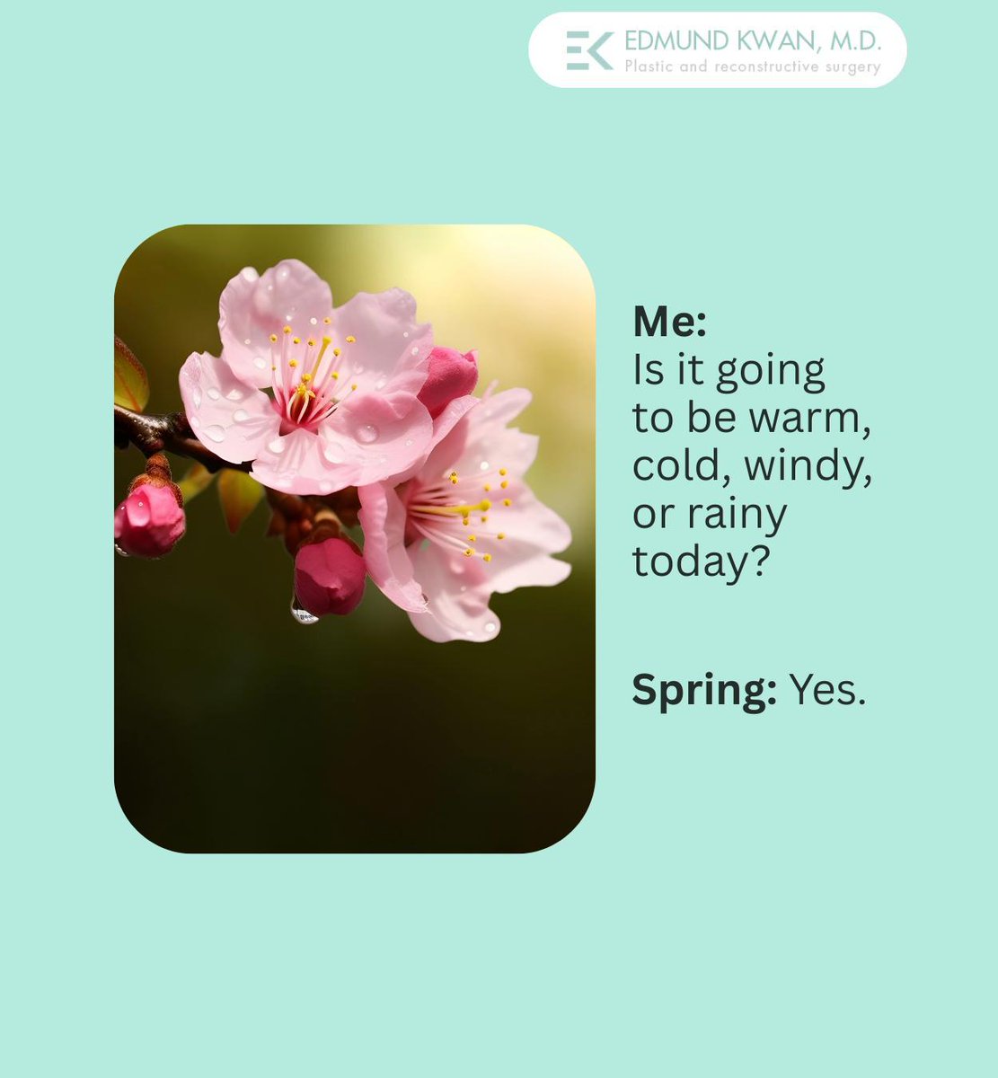 dredmundkwan's tweet image. Just when you thought the weather would be predictable. It seems like spring has other plans. What kind of weather are you hoping for? Let us know in the comments.

#spring #weather #hotorcold #flushing #NY #NJ #dredmundkwan