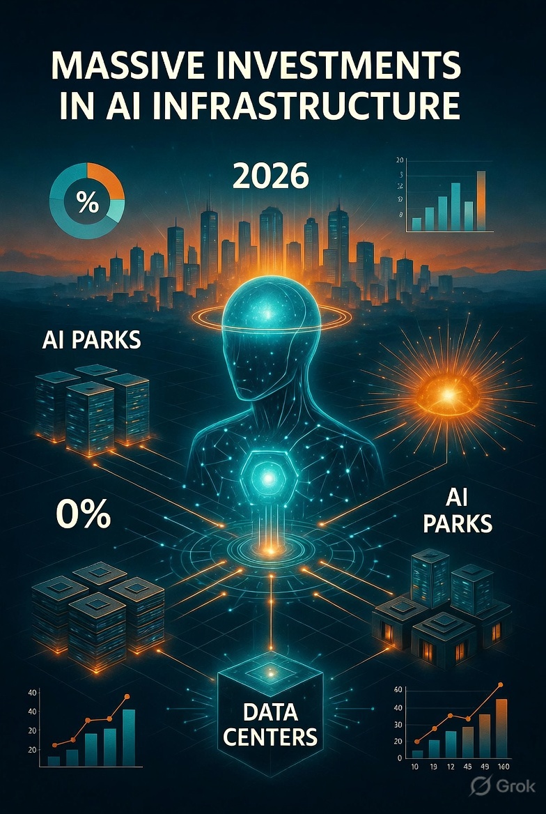 CyberAIHub's tweet photo. AI agents are no longer sci-fi. They are here and quietly reshaping workflows in 2026 
Hyperscalers like Amazon ($200B capex), Google ($175-185B), Meta, and Microsoft are pouring nearly $650-700B into AI infrastructure this year alone. Massive data centers, GPU clusters, and energy builds are fueling the agentic revolution.
The infrastructure wave is unprecedented. But the real question remains: Are we building tools that empower humanity, or accelerating a divide where entire job markets get left behind?
Larry Fink just warned that AI could spark a crisis for new grads and widen inequality unless society adapts fast. Thoughts?   #AI #ArtificialIntelligence #AIAgents #FutureOfWork #AI2026