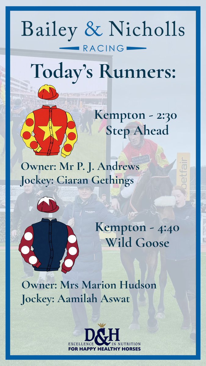 Kim Bailey & Mat Nicholls Racing tweet media