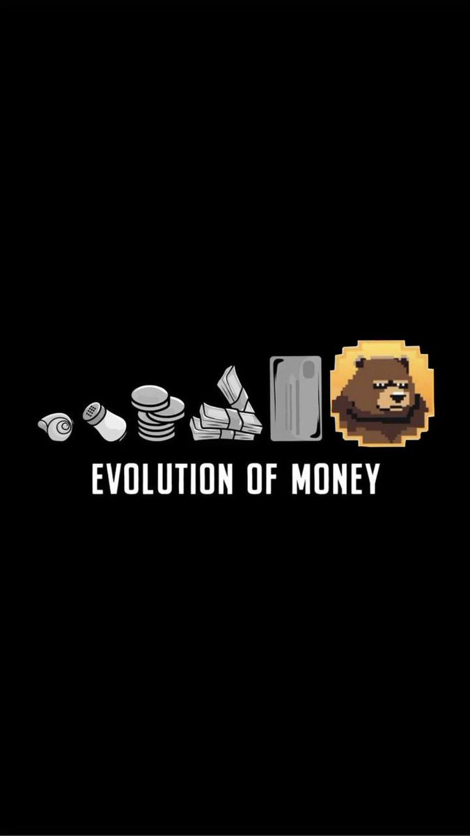 BeerBear_Meme's tweet photo. VISUAL EVOLUTION OF MONEY🍺🐻🍺🐻

Trade $BEERBEAR 

https://t.co/dnfH04kusV

$BEAR | https://t.co/okKEUZw0Ch https://t.co/DU0pDvR1zi