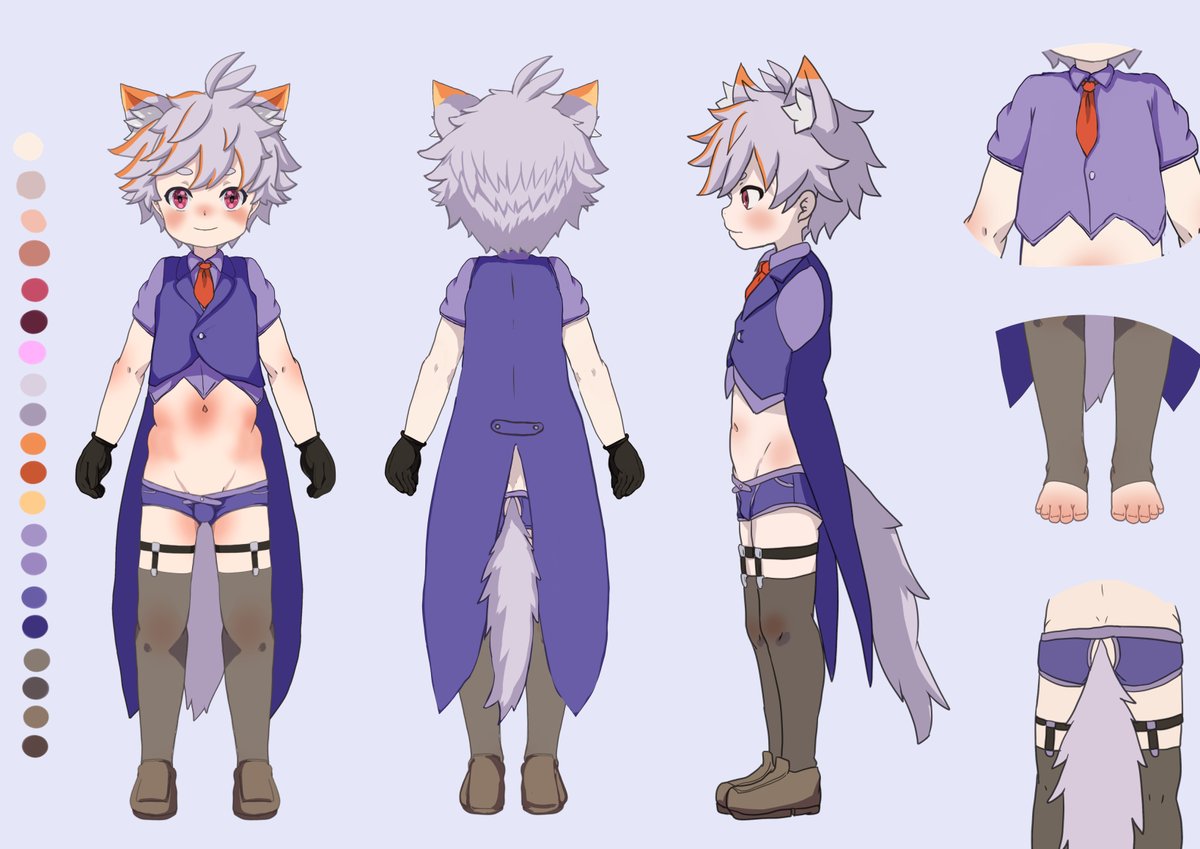 狐珀こん🦊🌂絵描き万屋ショタジジイVtuber tweet media