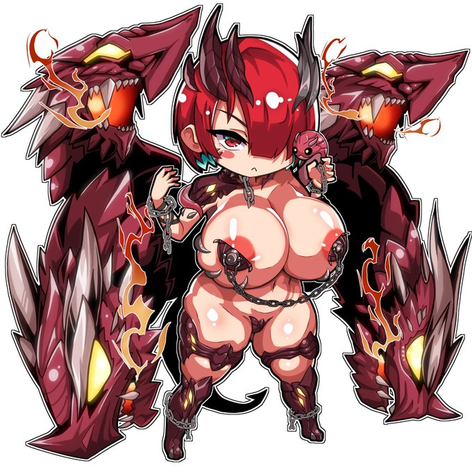 イグニス(デフォルメ)完成!
勉強のための習作のつもりだったけど描いててスゲェ楽しかった!

三枚目はウェハースのオマケ的なアレのイメージ。 