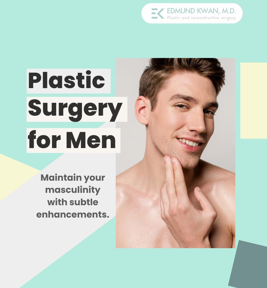 dredmundkwan's tweet image. There's no shame in wanting plastic surgery if you're a man. Plastic surgery procedures can be tailored to suit your unique needs while respecting your masculinity. 

#plasticsurgery #maleplasticsurgery #menshealth #flushing #NY #NJ #dredmundkwan