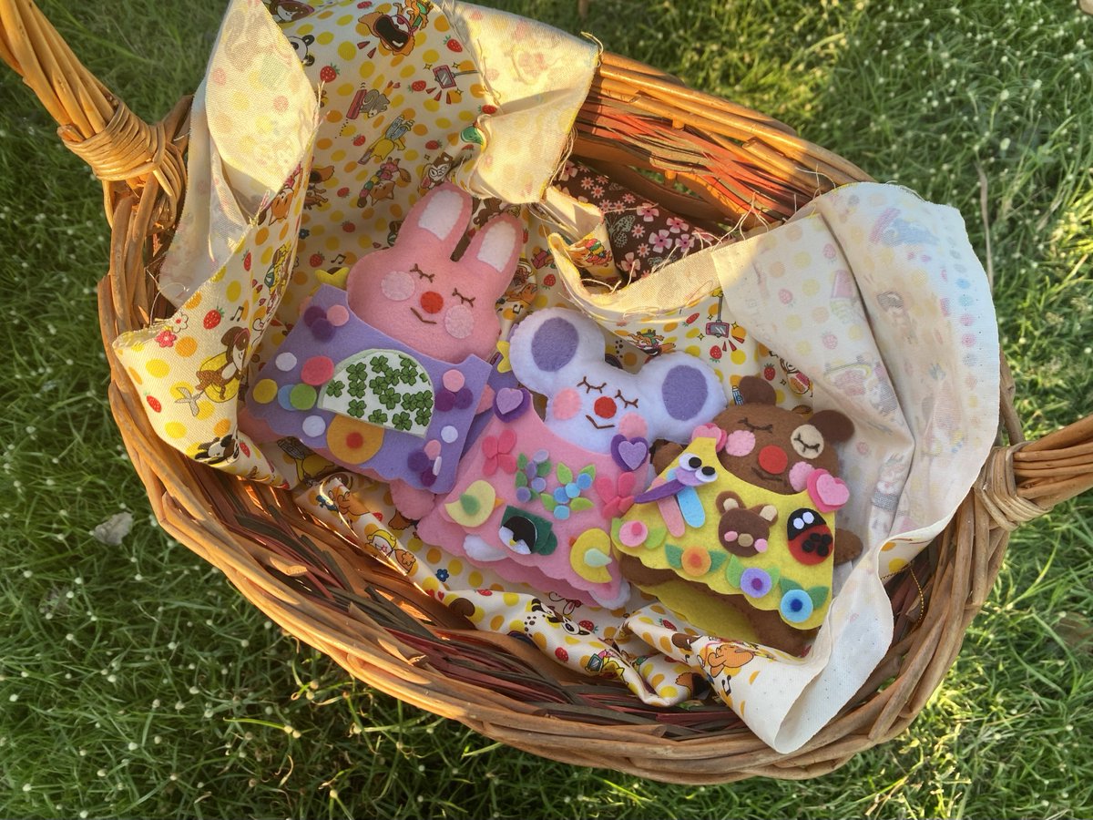 อุนยายตัดชุดเสร็จแล้ว~🌱🐹 #PangPuddingEnjoy