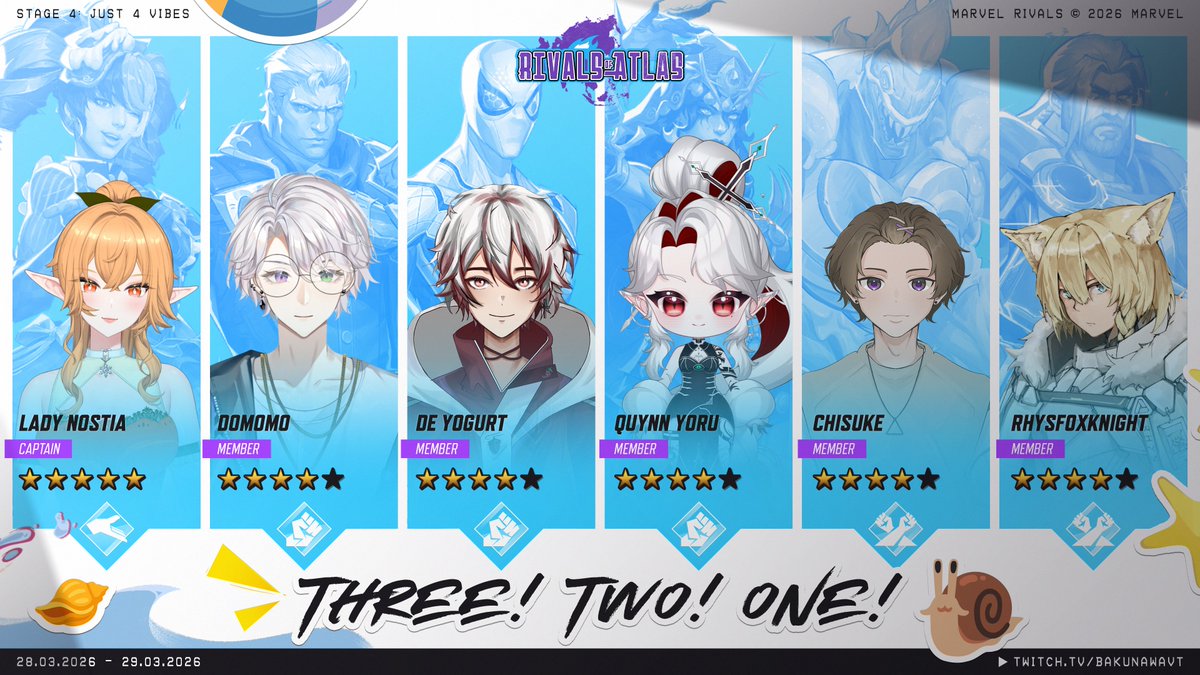 Bakunawa 🐍 VTuber Villain 🌙 Tourney 3/28-29 tweet media