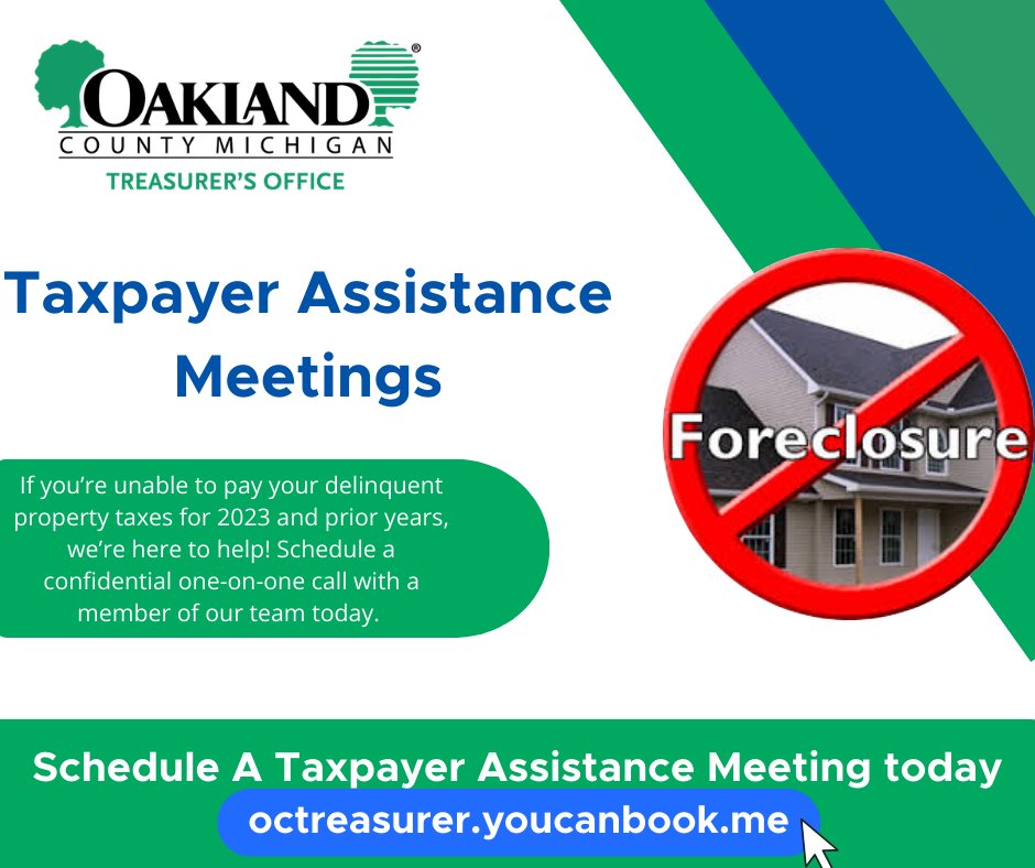 Oakland County Treasurer's Office tweet media