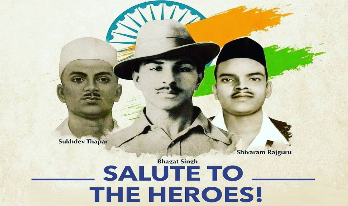 ksplko's tweet photo. महान क्रांतिकारी व अमर शहीद भगत सिंह, सुखदेव व राजगुरु को
शहीद दिवस
पर कोटि-कोटि नमन । 
#23march https://t.co/NufyS2R1zZ