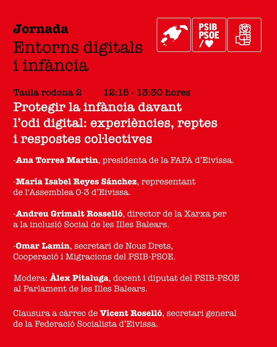 Socialistes d’Eivissa tweet media