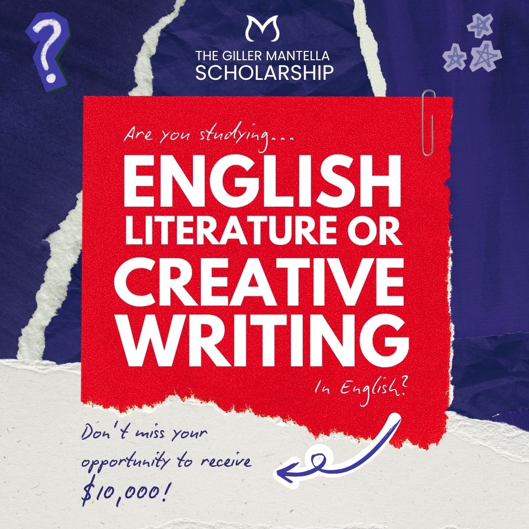 GillerPrize's tweet image. Deadline: April 2 - just under two weeks left!

If you're pursuing #EnglishLiterature or #CreativeWriting in English, the #GillerMantellaScholarship is here to support your voice and future.

Three #BIPOC students will each receive $10,000 to help fund their education and