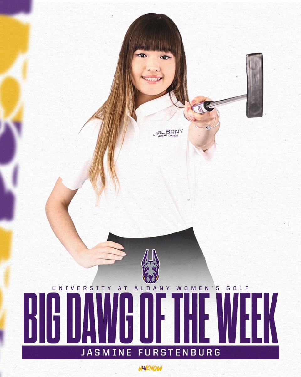 Jasminnneeee! 🗣️

The freshman from South Africa is our Big Dawg of the Week! 🐕🏆

#UAUKNOW