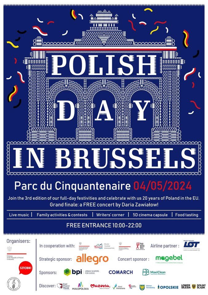 SztabB's tweet photo. Która edycja @PolishDayinBxl najbardziej przypadła Wam do gustu? 🇵🇱🇪🇺
Macie swoją ulubioną odsłonę tego wydarzenia? 🎉 Które momenty, koncerty lub atrakcje zapadły Wam najbardziej w pamięć? 🎶 https://t.co/ahUDVh17Af