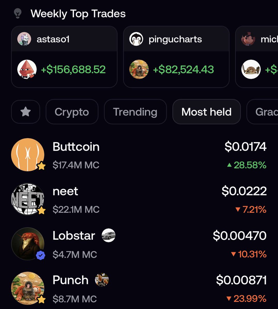 Buttcoin tweet media