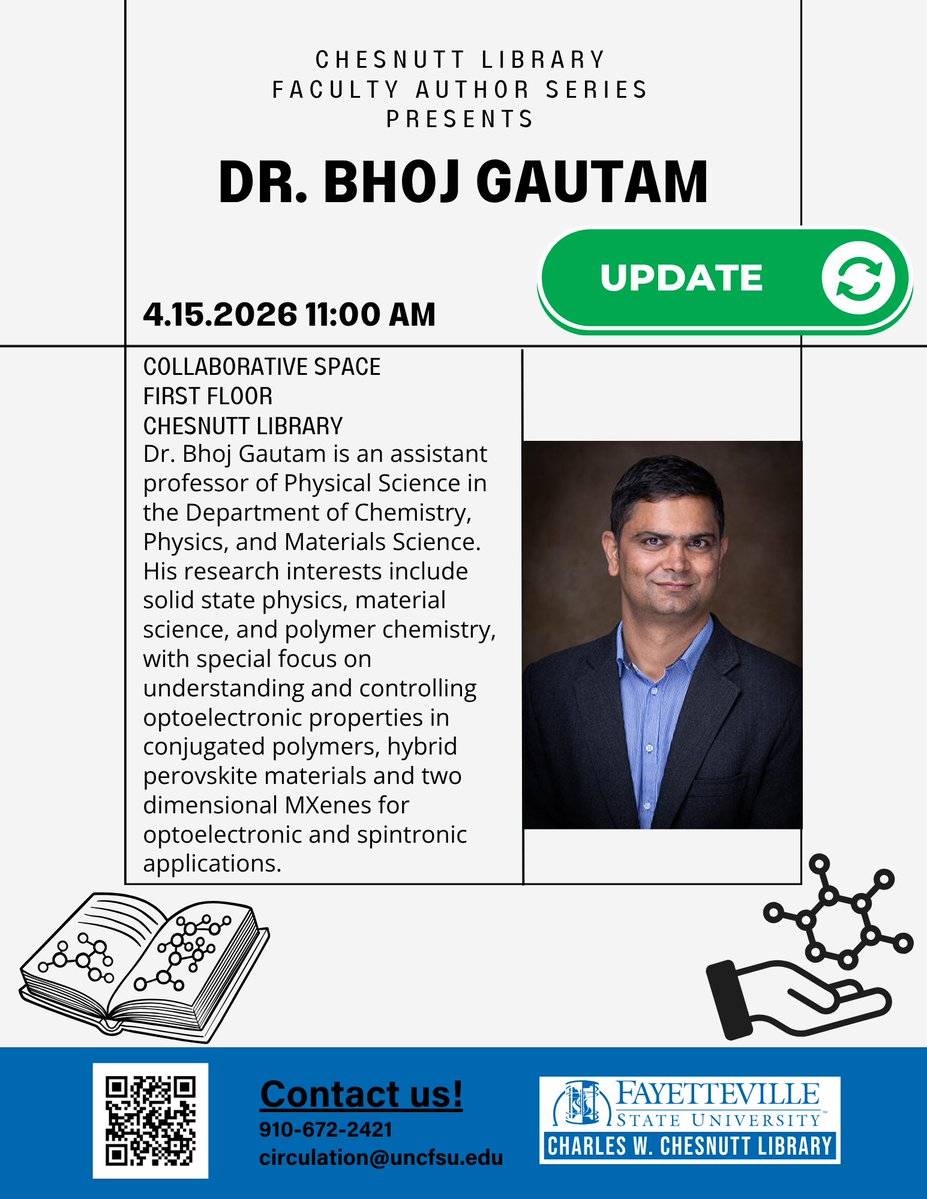 UPDATE: This presentation has been rescheduled for Wednesday, April 15th at 11:00am.