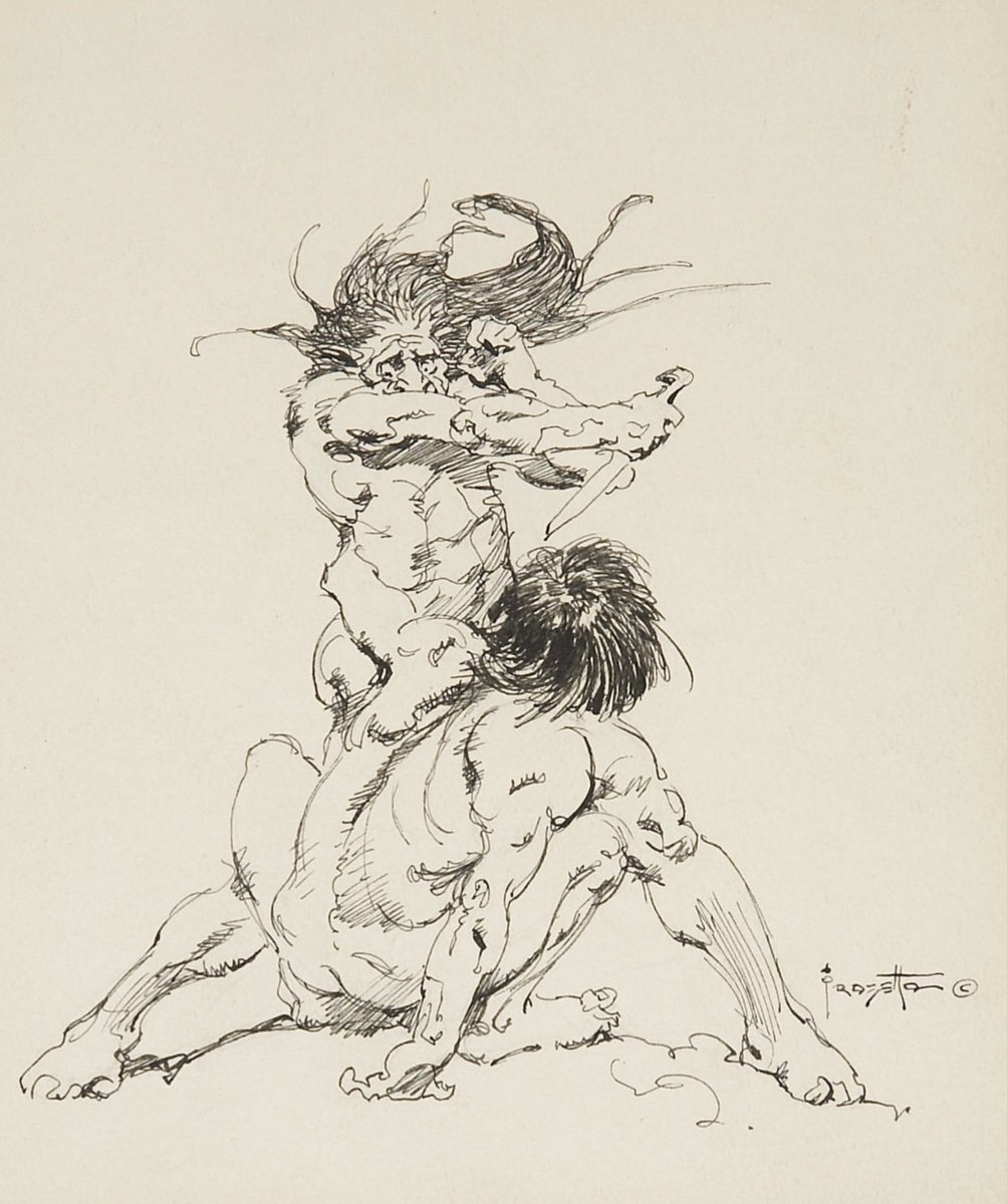 Frank Frazetta tweet media