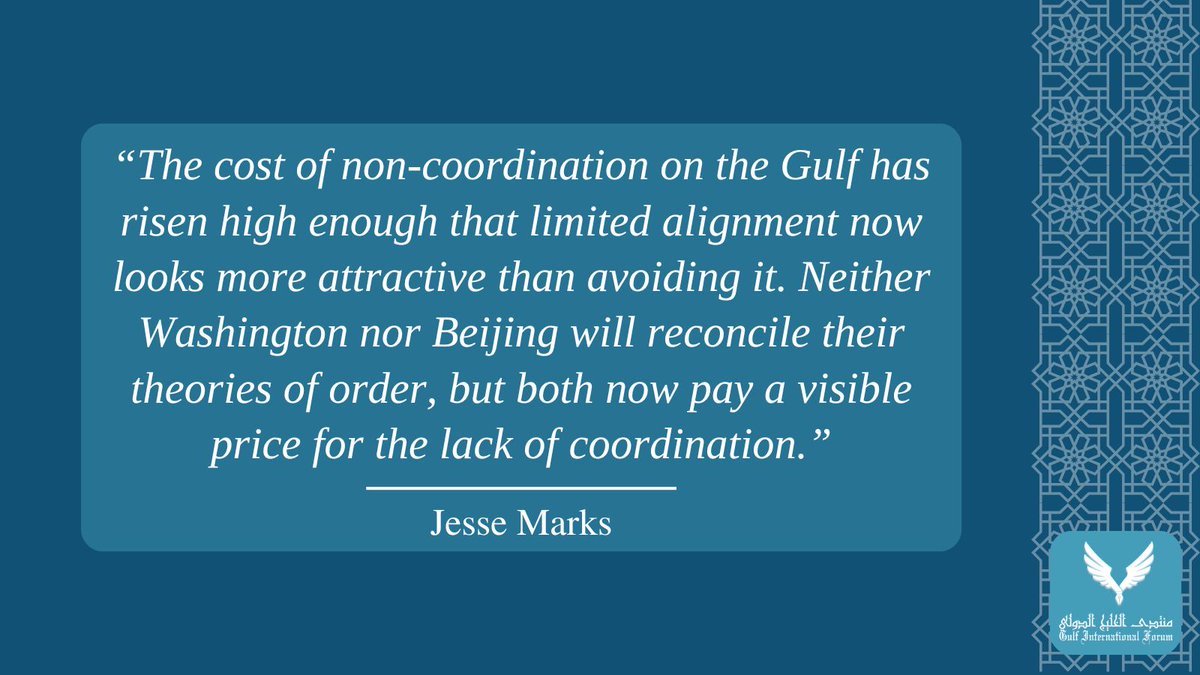 Gulf Int'l Forum tweet media