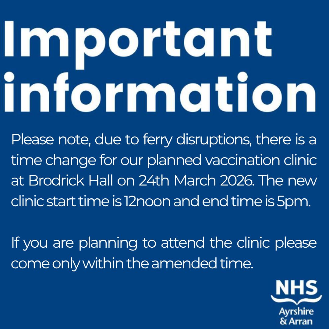 NHS Ayrshire & Arran tweet media