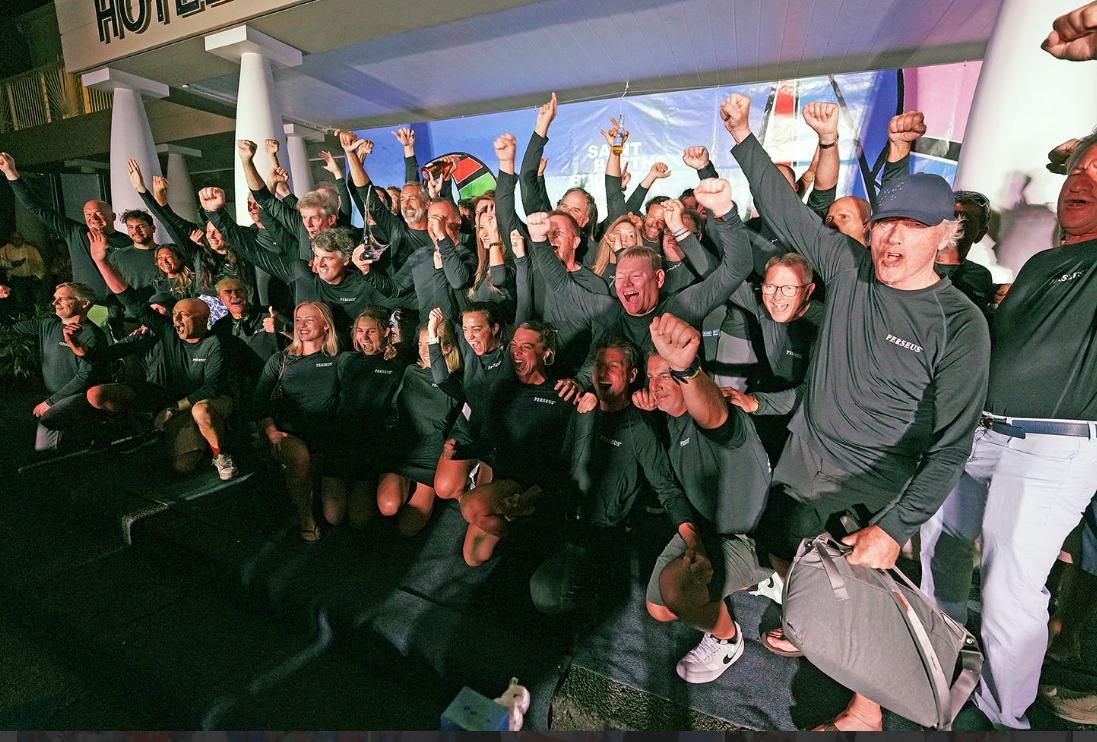 RobDoyleDesign's tweet photo. St.Barths Bucket 2026, what an event and what a result for Team Rob Doyle Design sailing on the amazing Perseus^3, fantastic ownership, crew and race crew, Perseus^3 winning her class with tough battles on the water! https://t.co/tnsDgKlLMk