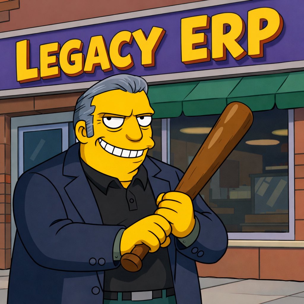 Legacy ERP meme