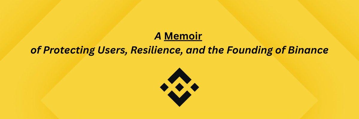 Memoir (CZ's Book) tweet media