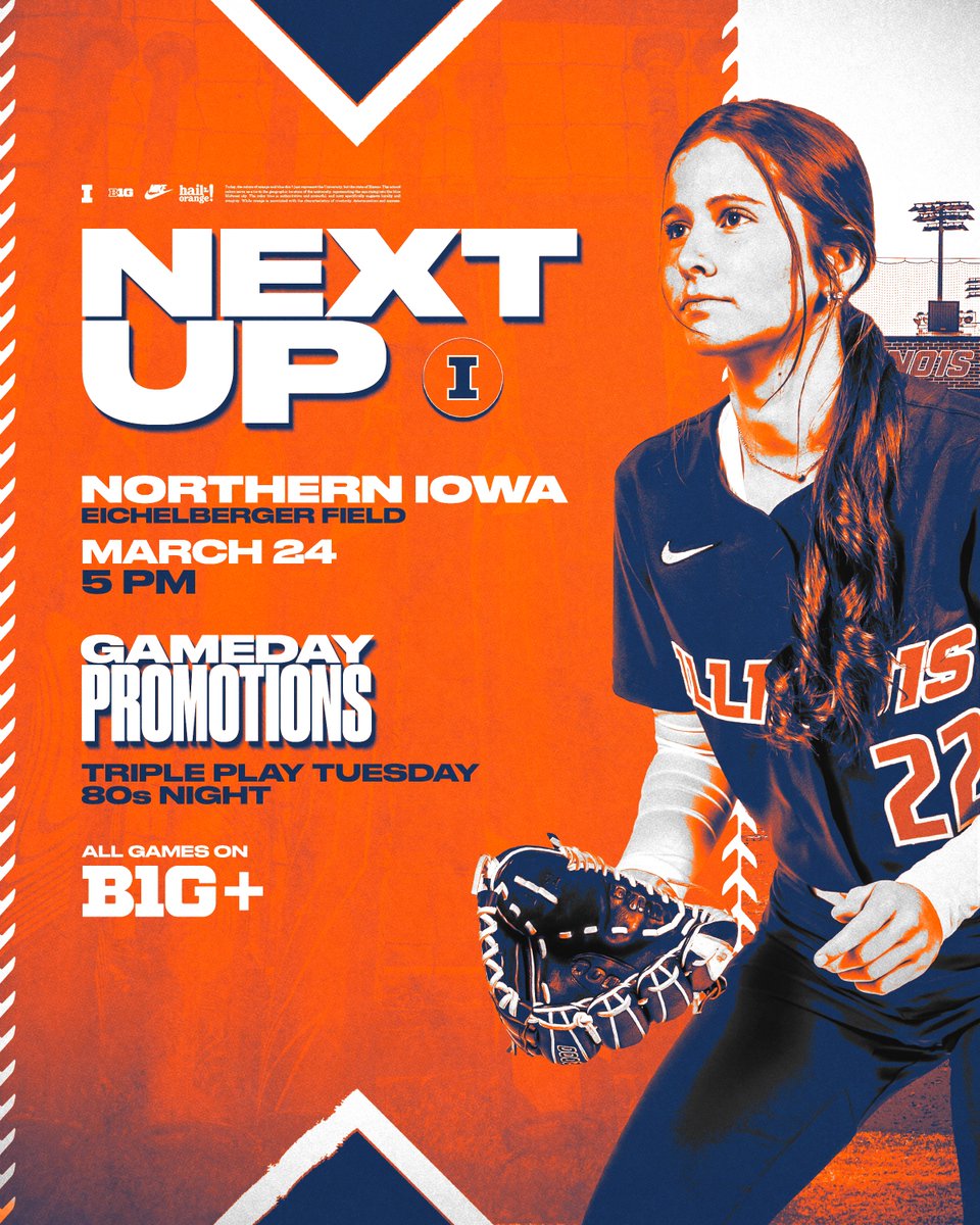 Illinois Softball tweet media
