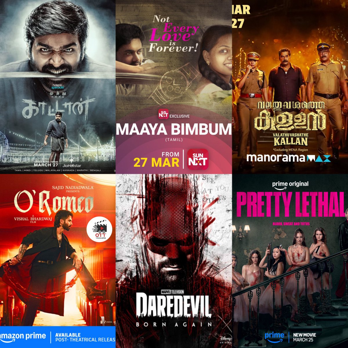 OTT_Trackers's tweet image. 𝐓𝐡𝐢𝐬 𝐖𝐞𝐞𝐤 𝐎𝐓𝐓 𝐑𝐞𝐥𝐞𝐚𝐬𝐞 🤩🍿

𝐌𝐚𝐫𝐜𝐡 𝟐𝟑
#SentimentalValue (English) - Hulu

𝐌𝐚𝐫𝐜𝐡 𝟐𝟒
#Goat (English) - PrimeVideo Rent 

#HowToMakeAKilling (English) - PrimeVideo Rent 

#ICanOnlyImagine2 (English) - PrimeVideo Rent 

#NirvannaTheBandTheShowTheMovie