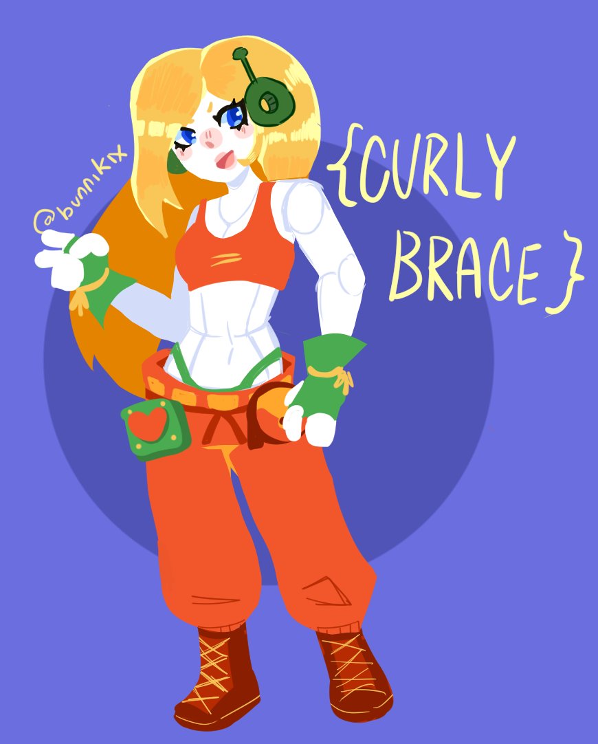 #cavestory some warm up curlys