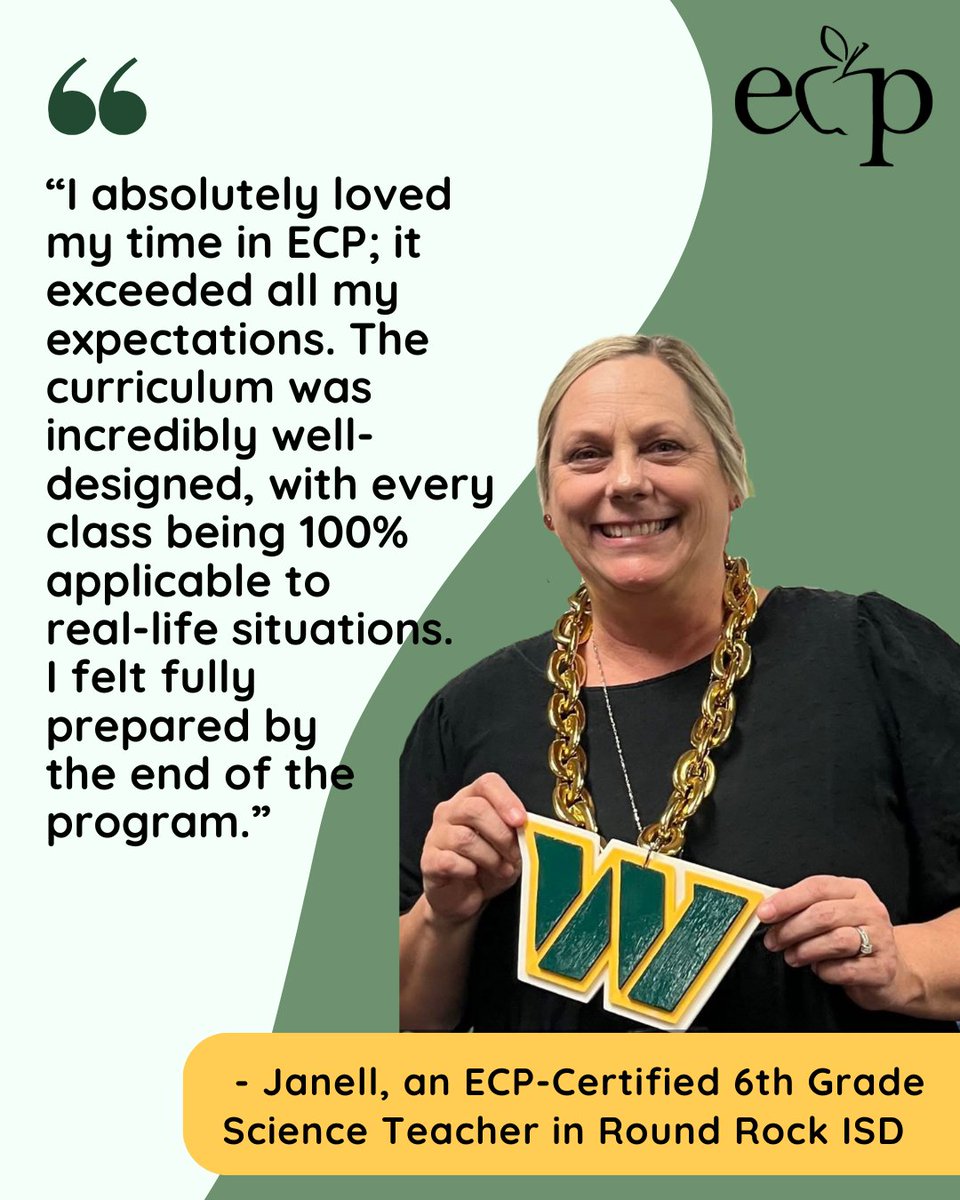 Region 13 Educator Certification Program (ECP) tweet media