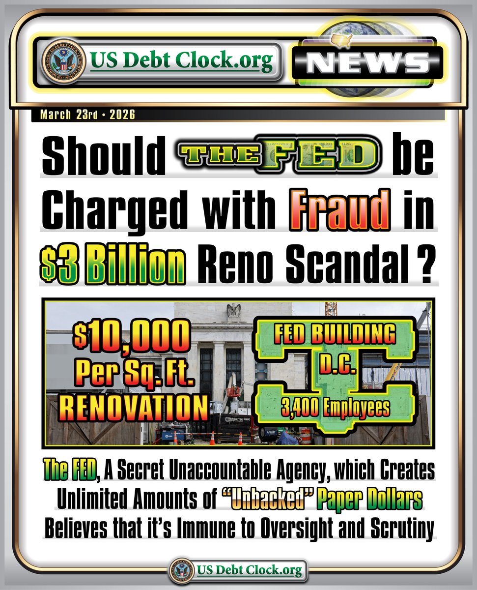 US Debt Clock .org tweet media