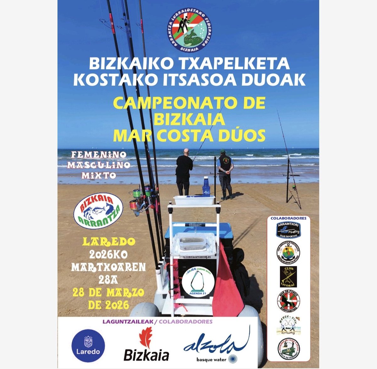 Federación Bizkaina de Pesca y Casting tweet media