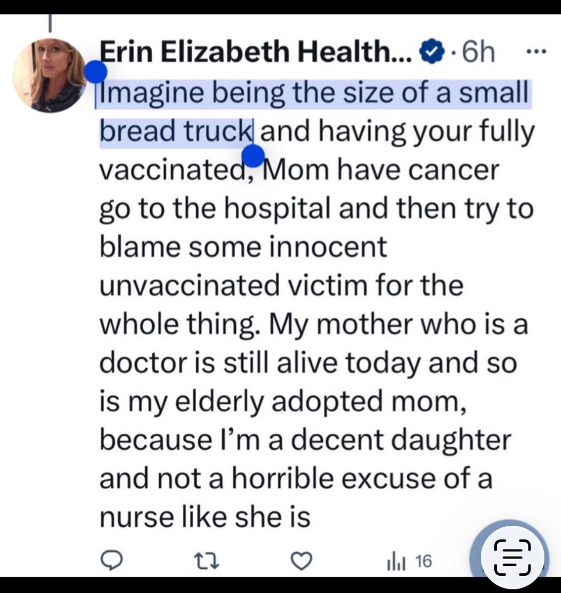 HeyNurseKat’s Science Support Group tweet media