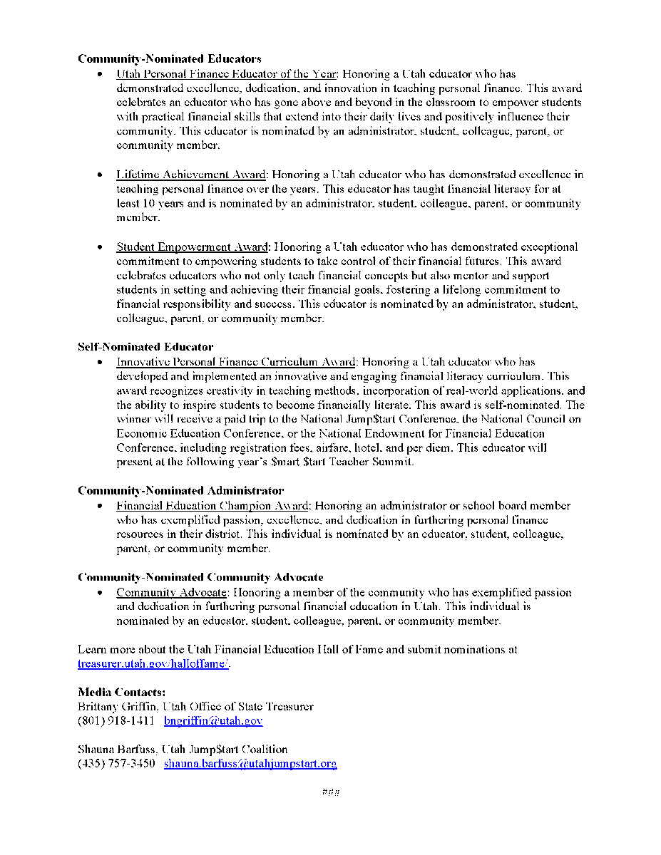 Utah Office of State Treasurer tweet media