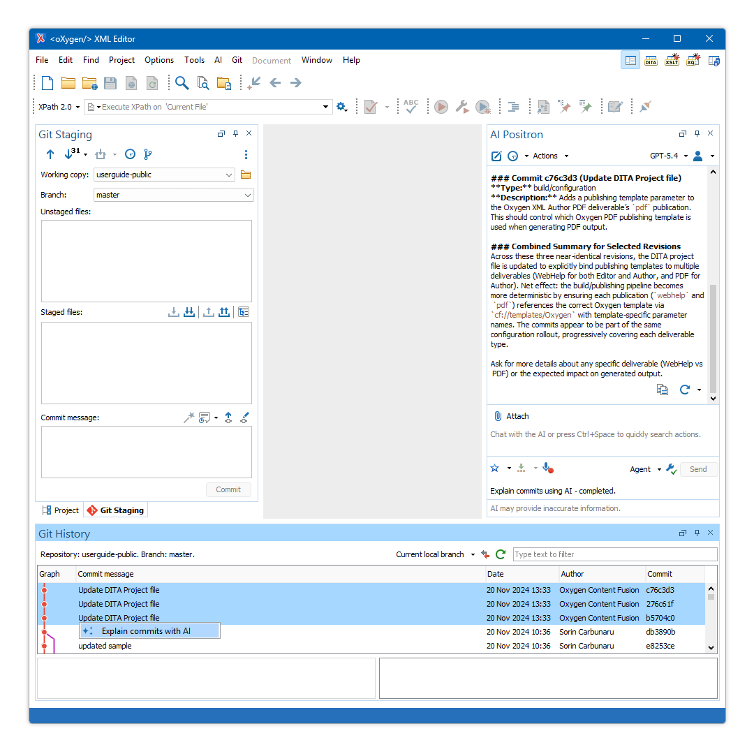 Oxygen XML Editor tweet media
