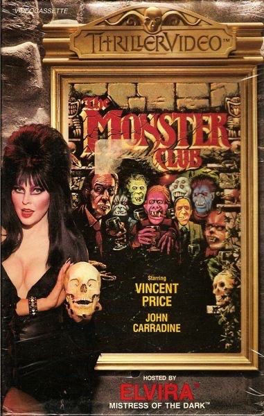 EugWSerra's tweet photo. On May 27, 1981, The Monster Club was released in the U.S.
… Fun Fact: The Monster Club was featured on Elvira's Movie Macabre in 1983. #TheMonsterClub #VincentPrice #JohnCarradine #BarbaraKellerman #StuartWhitman #LesleyDunlop #Elvira https://t.co/GFaNfdMfSe