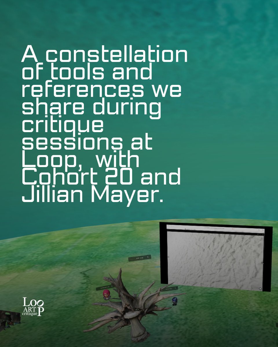 Loop Art Critique & Loop Studios tweet media