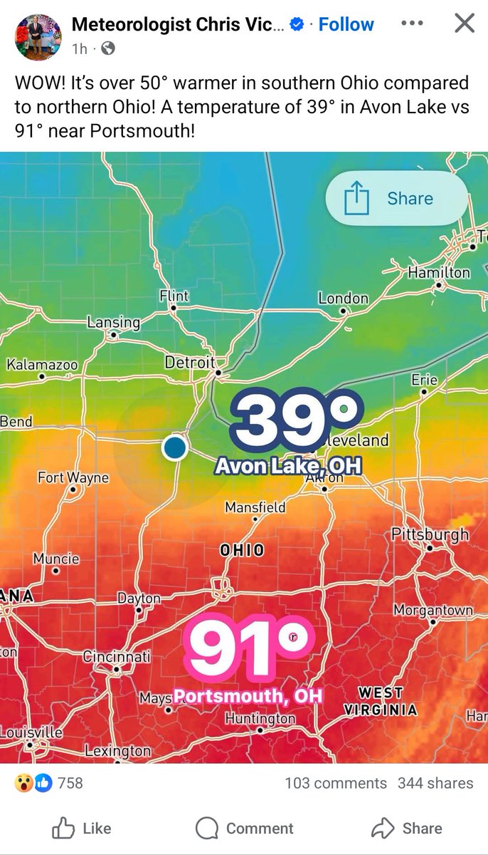 BrianWarner's tweet photo. Over here waiting for spring to show up while half the state is already getting summer. https://t.co/AZHu7Jd3Wd