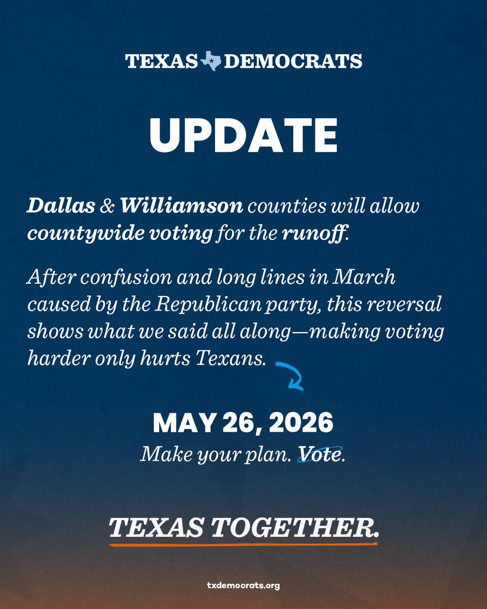 Texas Democrats tweet media