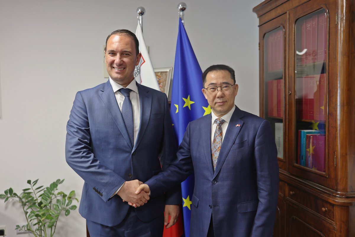 Chinese Embassy in Malta tweet media