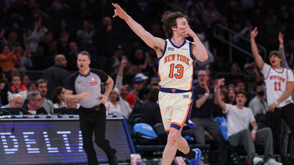 KeithBSchlosser's tweet photo. Tyler Kolek (@tyler_kolek) made G League history w/ the 1st 40+ point, 10+ assist game in Westchester Knicks history Sunday, then scored 11 in an NBA game that same night.

More on his big day, sprinkled in heroics, &amp; the fight for more playing time 👇

https://t.co/hhmIMVlstB https://t.co/i5JCbnH4Jh