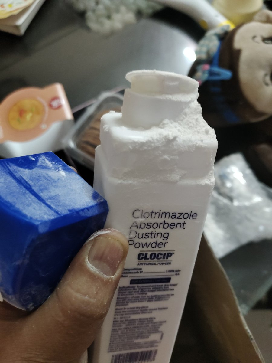 anujgupta17's tweet photo. @NetMeds 
I received a damaged/broken PET jar of Clocip Powder 100gm in my latest order. The product is unusable and the contents have leaked.
Please look into this immediately.
Order ID: FY69BE0C500E8A15DF7D
I have attached the photo for your reference. https://t.co/Ewbl1zgDPF