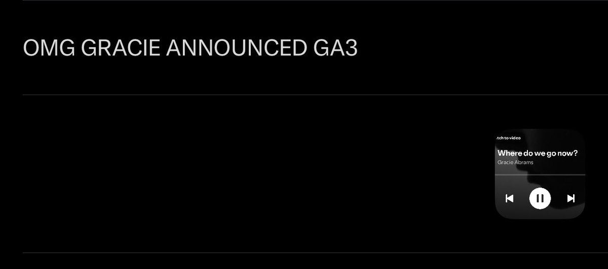 grace 🌟 GA3 tweet media