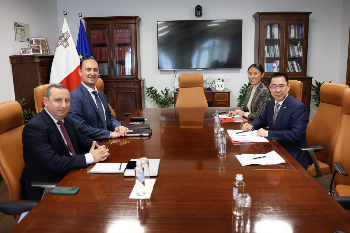 Chinese Embassy in Malta tweet media