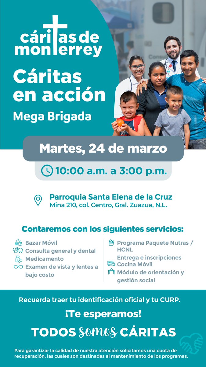 Cáritas de Monterrey tweet media