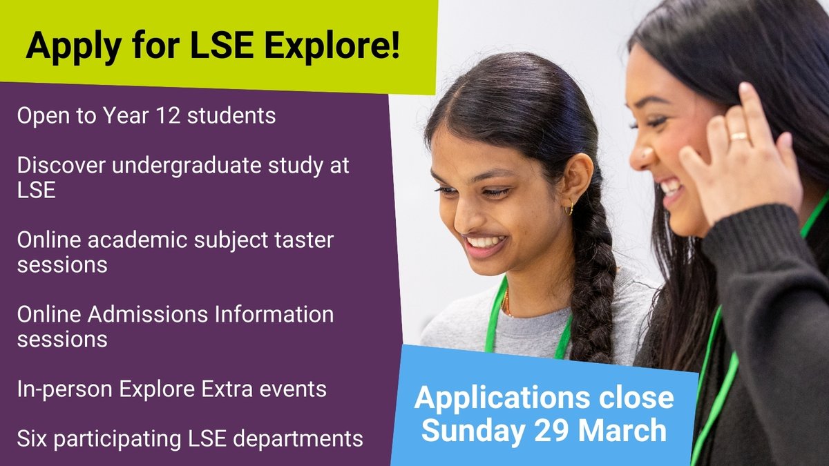 Study at LSE tweet media