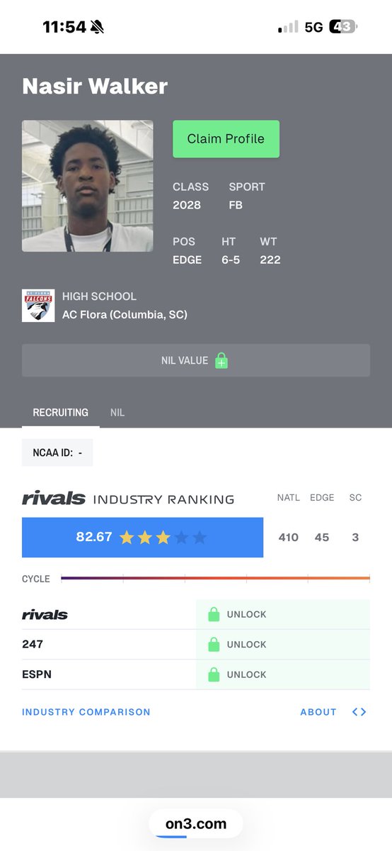 Nasir “nas” Walker tweet media