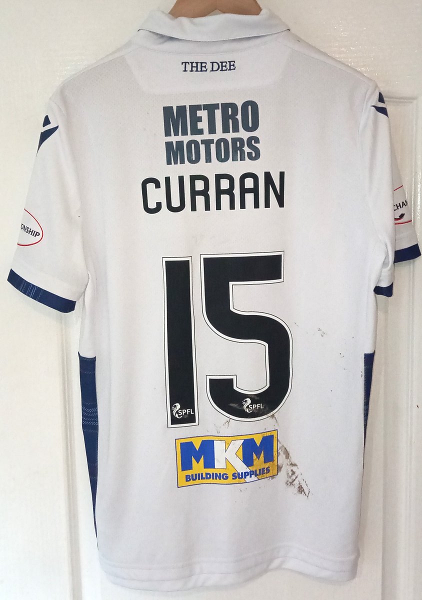 ShirtKingSOE's tweet image. 2019-20 Macron #DFC #Dundee away shirt - at least match issued/prepared for Craig CURRAN - Adult Medium - Excellent condition generally, FEW MARKS ON THE REAR - £40 all in (UK) ROTW D/M for quote -🏴󠁧󠁢󠁳󠁣󠁴󠁿🏴󠁧󠁢󠁳󠁣󠁴󠁿🏴󠁧󠁢󠁳󠁣󠁴󠁿🏴󠁧󠁢󠁳󠁣󠁴󠁿🏴󠁧󠁢󠁳󠁣󠁴󠁿