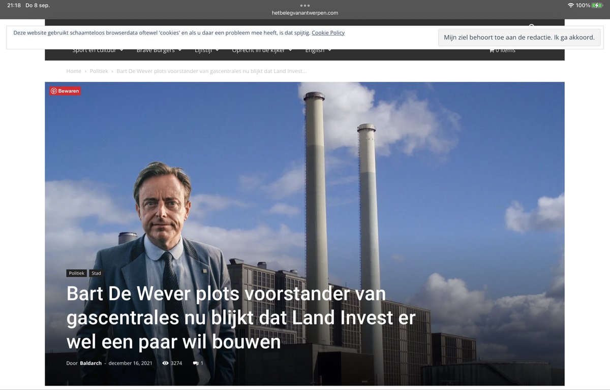 Marc Claeys tweet media