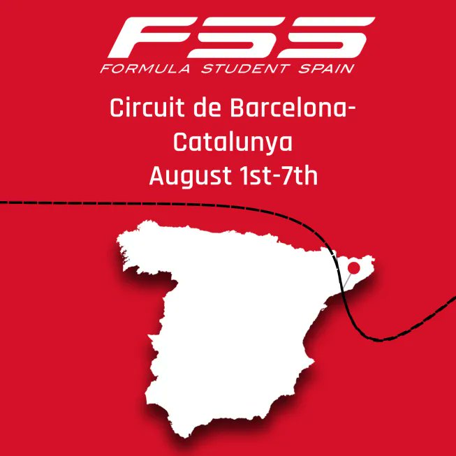 bme_frt's tweet photo. This is our race calendar for the summer! 🏎️💨 
🇭🇺 FS Easter June 26th-28th
🇪🇸 FS Spain August 1st-7th
🇩🇪 FS Germany August 11th-16th
🇭🇺 FS East August 23rd-29th https://t.co/i4osXo536z