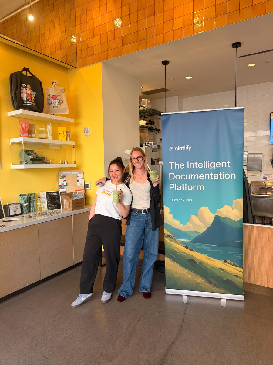 Mintlify tweet media