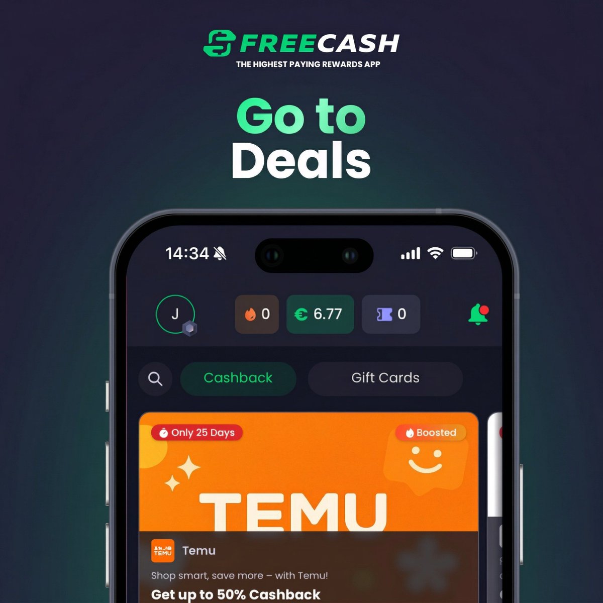 Freecash.com tweet media