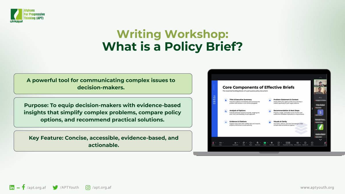 Afghans for Progressive Thinking (APT) tweet media